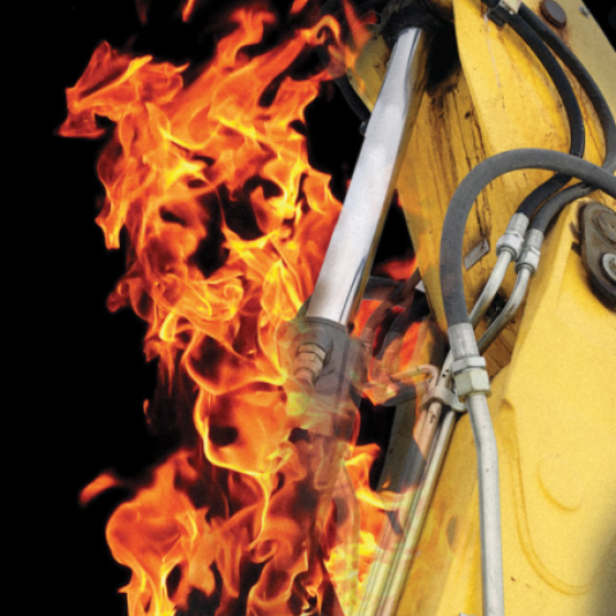 Dầu thuỷ lực chống cháy / gốc tổng hợp (Este)