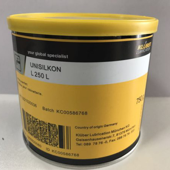 UNISILKON L 250 L - Mỡ an toàn thực phẩm, dược phẩm, mỹ phẩm dùng bôi trơn van vòi