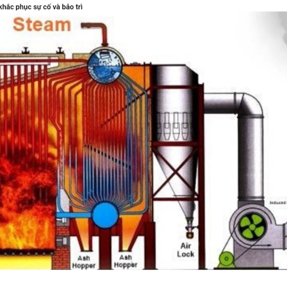 Nguyên lý vận hành, khắc phục sự cố và bảo trì lò hơi