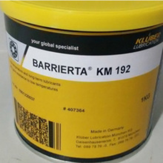 Kluber BARRIERTA KM 192 - Mỡ chịu nhiệt độ cao, khắc nghiệt