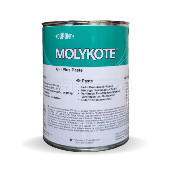 Molykote G-N Plus Solid Lubricant Paste - Mỡ bôi trơn rắn để lắp ráp và chạy thử các bộ phận kim loại.