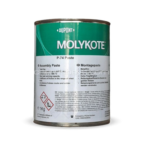 Molykote P-74 Assembly Paste - Mỡ bôi trơn chịu tải cao, chống kẹt