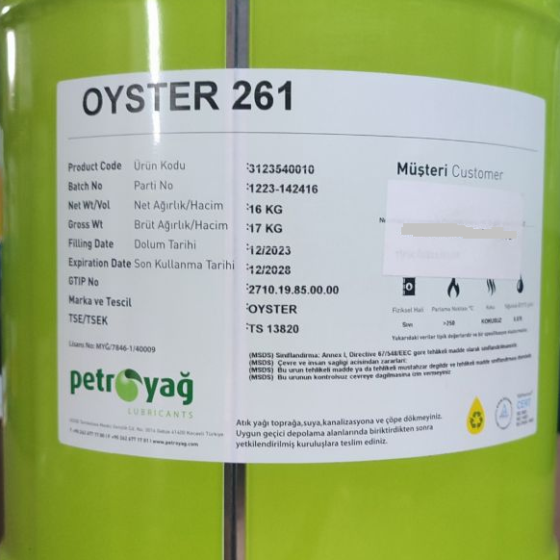 DẦU TRẮNG (White Oil) / DẦU PARAFFIN PETROYAG OYSTER 261 