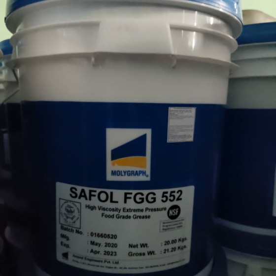 Molygraph Safol FGG 552 - Mỡ bò an toàn thực phẩm