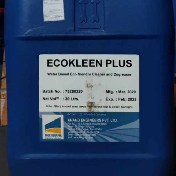 Molygraph Ecokleen Plus - Chất tẩy rửa dầu mỡ gốc nước
