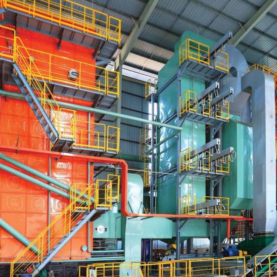 Vận hành hệ thống lò hơi tầng sôi - Dầu truyền nhiệt Total/ Castrol/ SHL