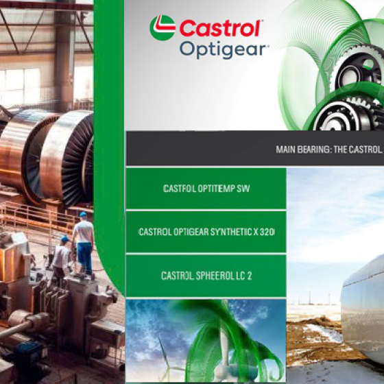 Castrol Optigear Synthetic CT 320 - Dầu hộp số tua-bin điện gió cao cấp, công suất lớn, giảm 28% bọt, trung hoà CO2