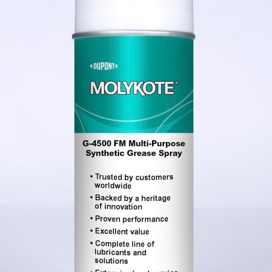 MOLYKOTE® G-4500 FM Spray - Mỡ tổng hợp đa năng  an toàn thực phẩm