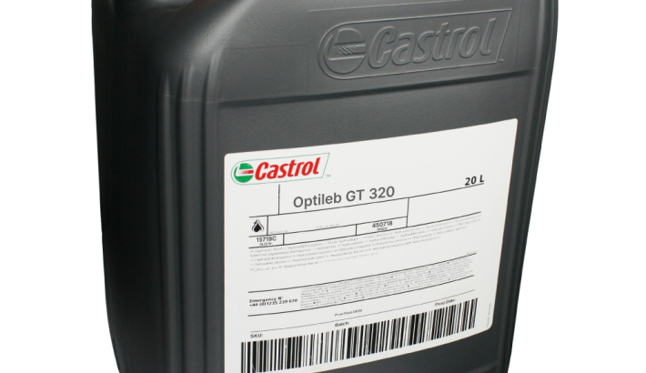 Castrol Optileb GT 320 - Dầu bánh răng tổng hợp gốc PAO (ISO VG 320) cho máy móc thực phẩm đạt NSF H1