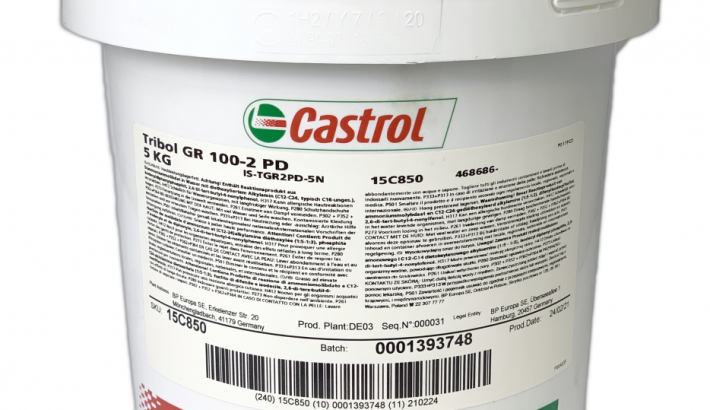 Castrol Tribol GR 100 2 PD - Mỡ chịu nhiệt độ cao 140°C, tải trọng nặng