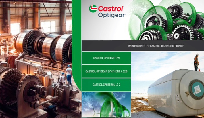 Castrol Optigear Synthetic CT 320 - Dầu hộp số tua-bin điện gió cao cấp, công suất lớn, giảm 28% bọt, trung hoà CO2