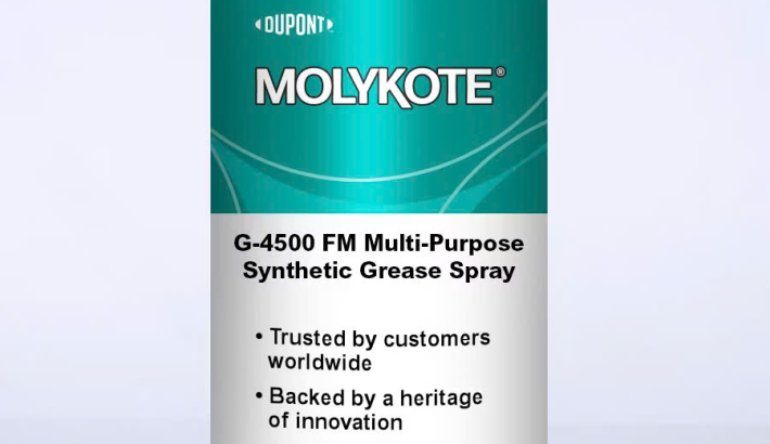 MOLYKOTE® G-4500 FM Spray - Mỡ tổng hợp đa năng  an toàn thực phẩm