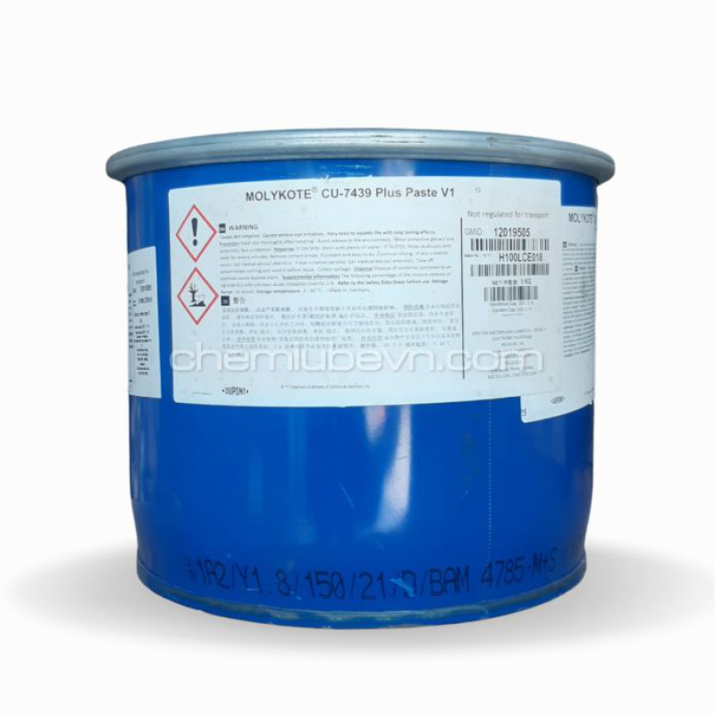 Molykote CU-7439 Plus Paste V1 - Chất bôi trơn dạng paste thời gian dài, chịu nhiệt 650°C