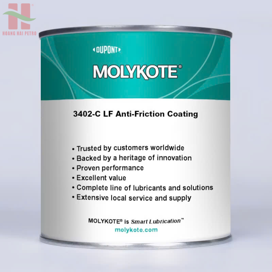 MOLYKOTE® 3402-C LF - Lớp phủ chống ma sát cho phanh lệch hướng tuabin gió