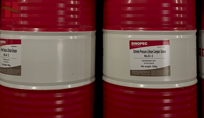 Sinopec High Temperature complex Heavy Load Bearing Grease 7424 (2) - Mỡ chịu tải nặng và chịu nhiệt cao 180°C gốc phức hợp canxi sulfonate