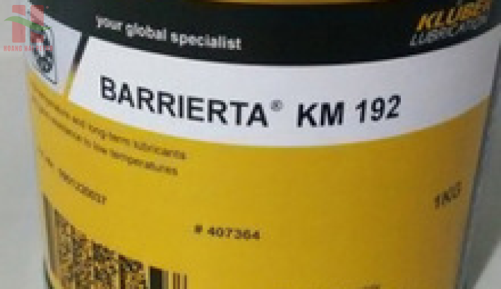 Kluber BARRIERTA KM 192 - Mỡ chịu nhiệt độ cao, khắc nghiệt