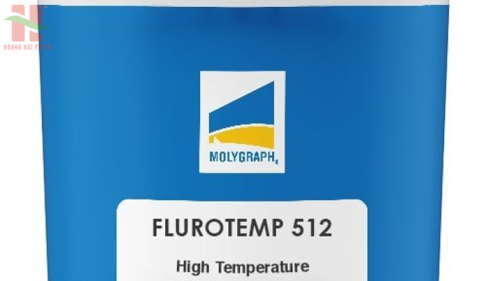 MOLYGRAPH FLUROTEMP 512 - Mỡ chịu nhiệt độ cao lên đến 250°C,chất làm đặc PTFE,  dùng cho ngành nhựa, cao su, in