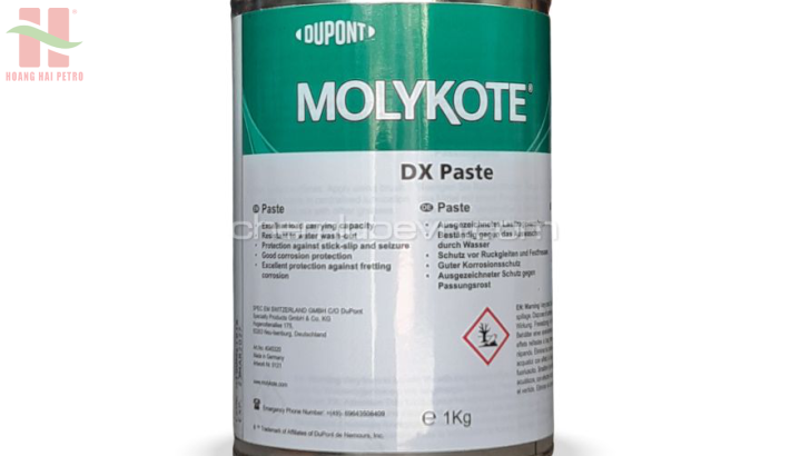 Molykote DX Paste - Mỡ bôi trơn rắn lắp ráp tốc độ chậm, tải trọng cao,  dùng cho nhựa và dệt may