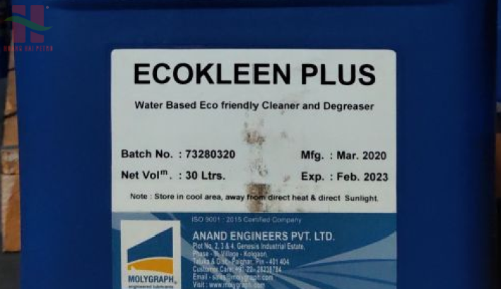 Molygraph Ecokleen Plus - Chất tẩy rửa dầu mỡ gốc nước