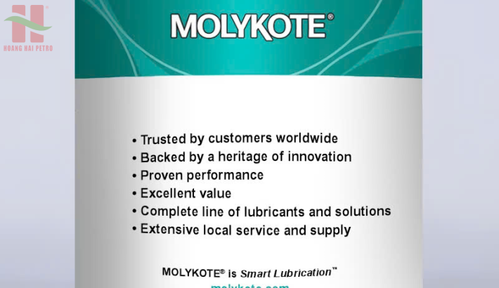 Molykote D-321 R - Lớp phủ chống ma sát 