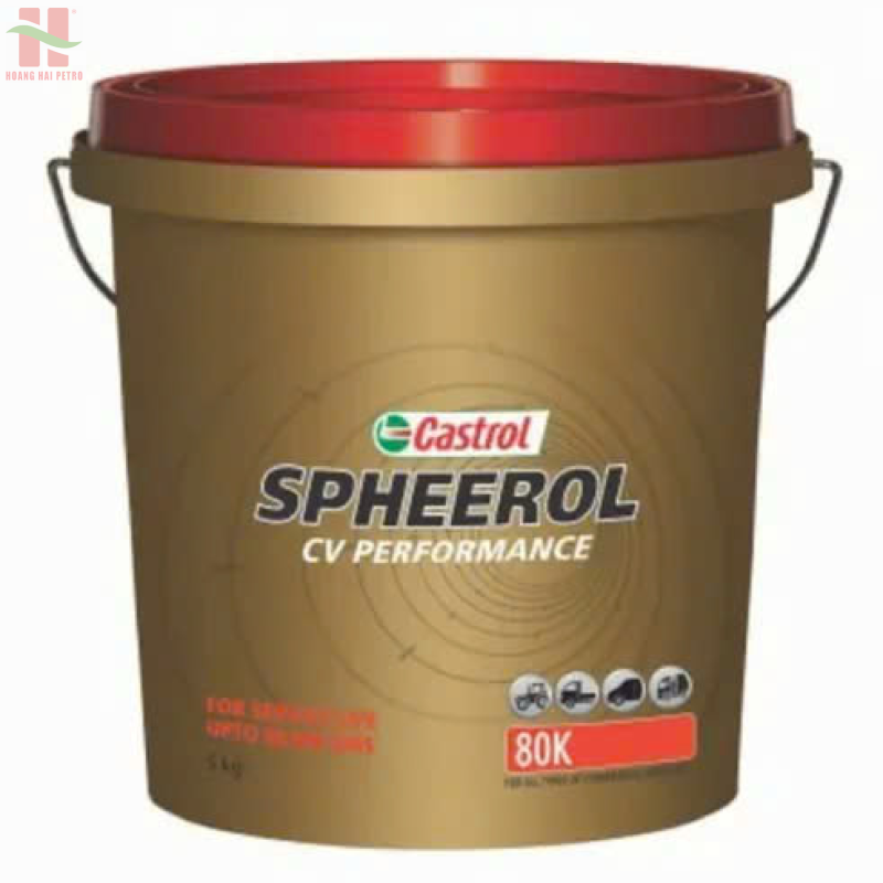 Castrol SpheerolTM CV Performance - Mỡ chịu nhiệt độ cao, gốc lithium phức 