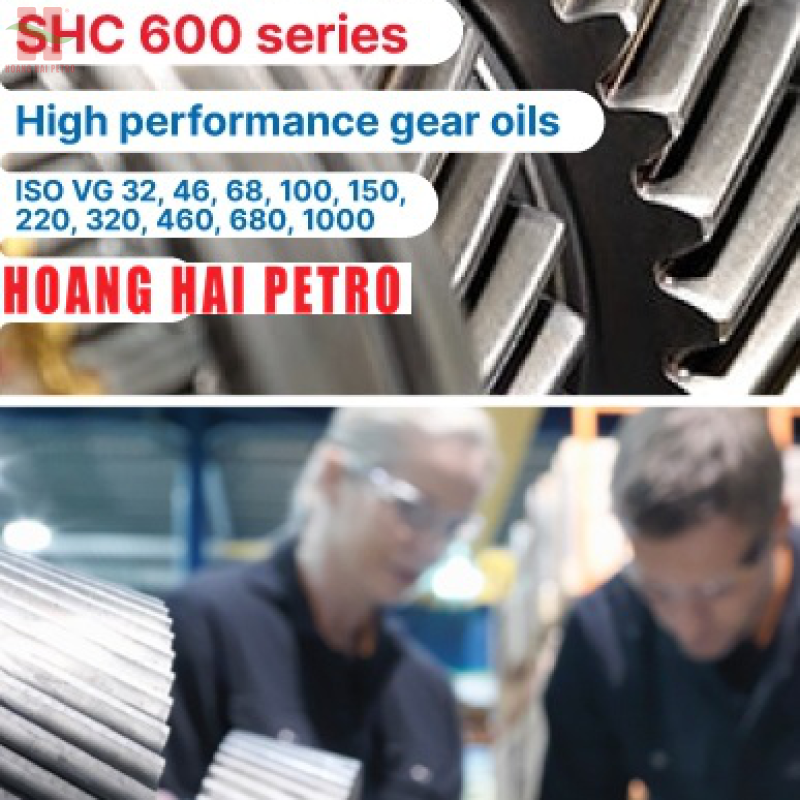 Mobil SHC™ 630 - Dầu bánh răng và dầu ổ trục tổng hợp hoàn toàn (ISO VG 220) có hiệu suất vượt trội 