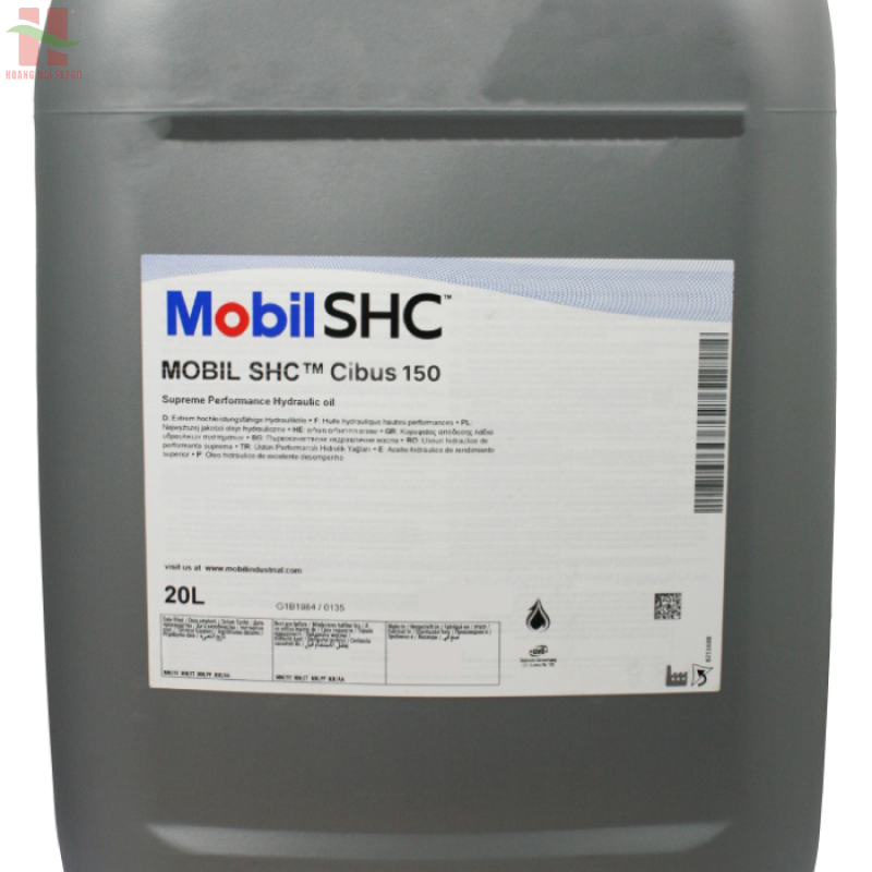 Mobil SHC Cibus™ Series - Dầu thủy lực, máy nén, bánh răng và ổ trục an toàn thực phẩm NSF H1