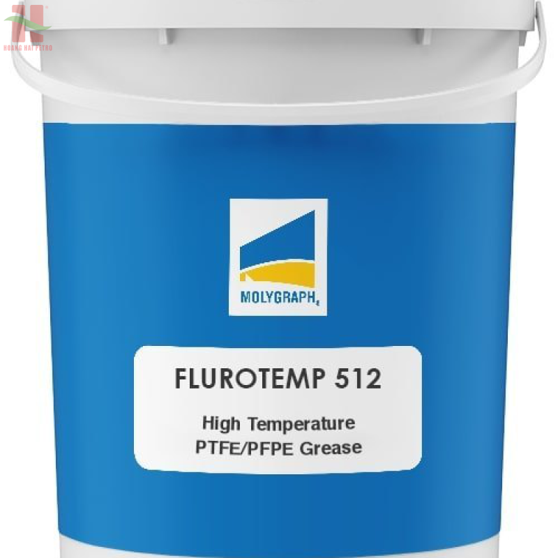 MOLYGRAPH FLUROTEMP 512 - Mỡ chịu nhiệt độ cao lên đến 250°C,chất làm đặc PTFE,  dùng cho ngành nhựa, cao su, in