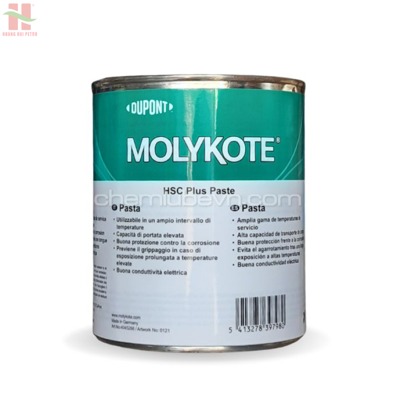 Molykote HSC Plus Paste - Mỡ bôi trơn dạng lỏng, dùng cho điện, chốt  kết nối ren