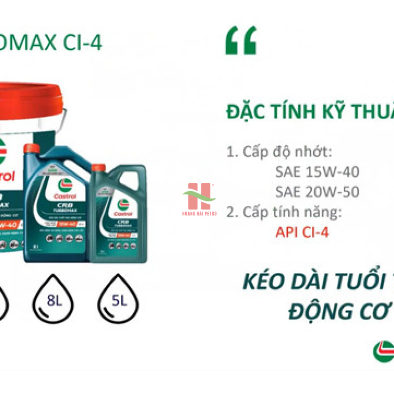 Castrol CRB Multi 15W40/20W50 CI-4