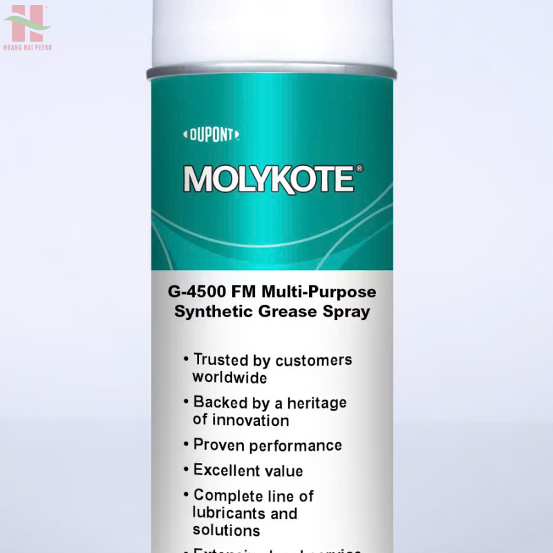 MOLYKOTE® G-4500 FM Spray - Mỡ tổng hợp đa năng  an toàn thực phẩm